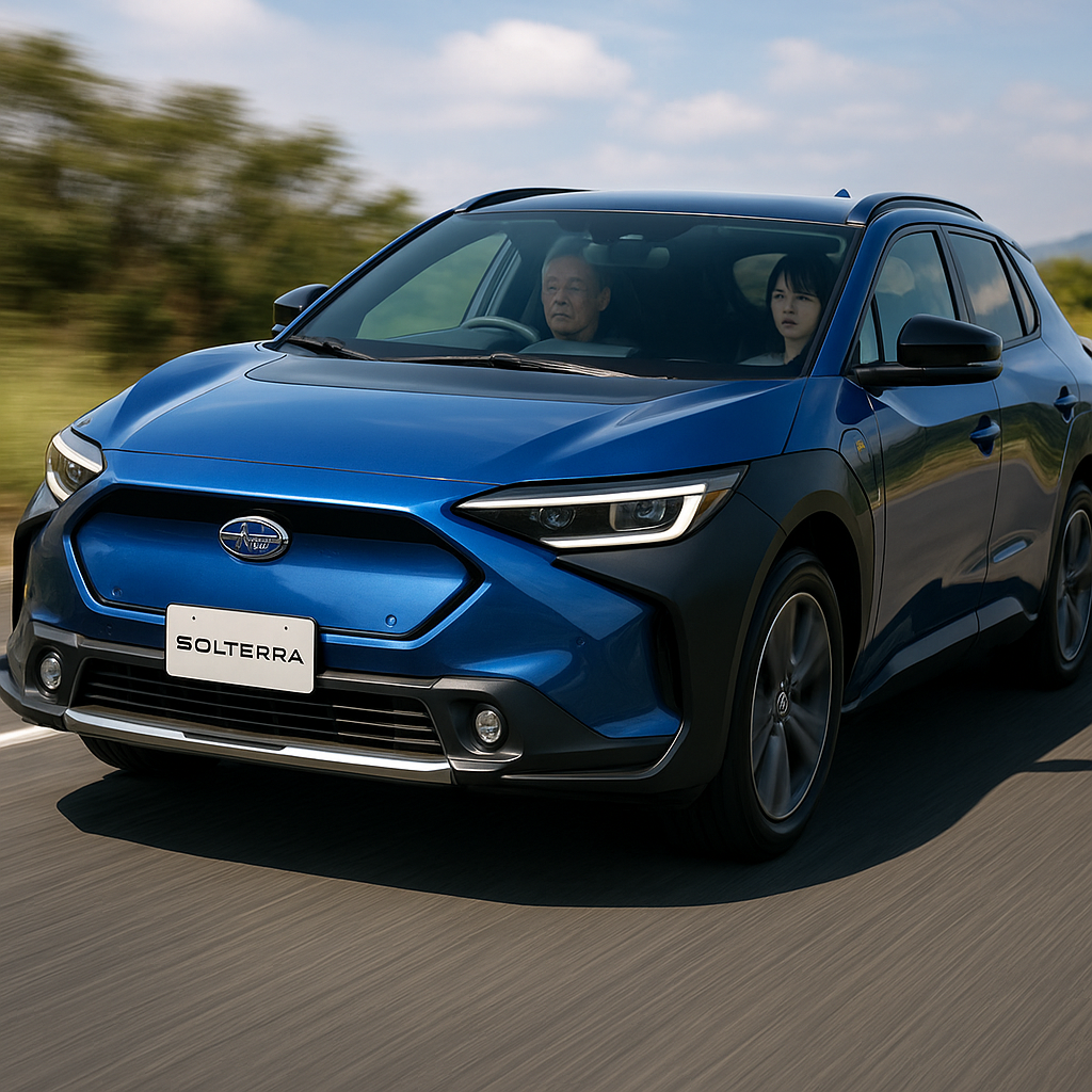 新井敏弘が試乗した改良版スバル・ソルテラの実力