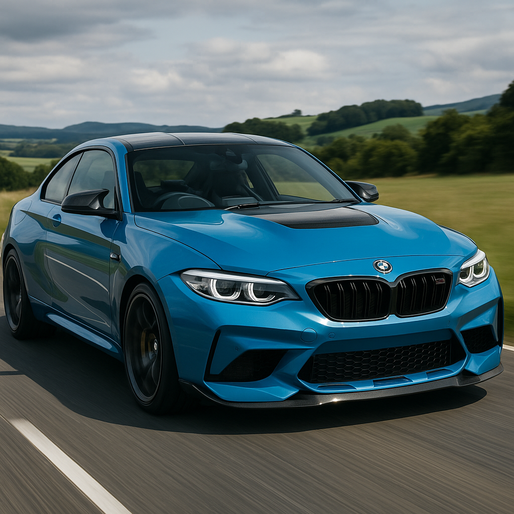 BMW M2 CSの魅力的な運転体験