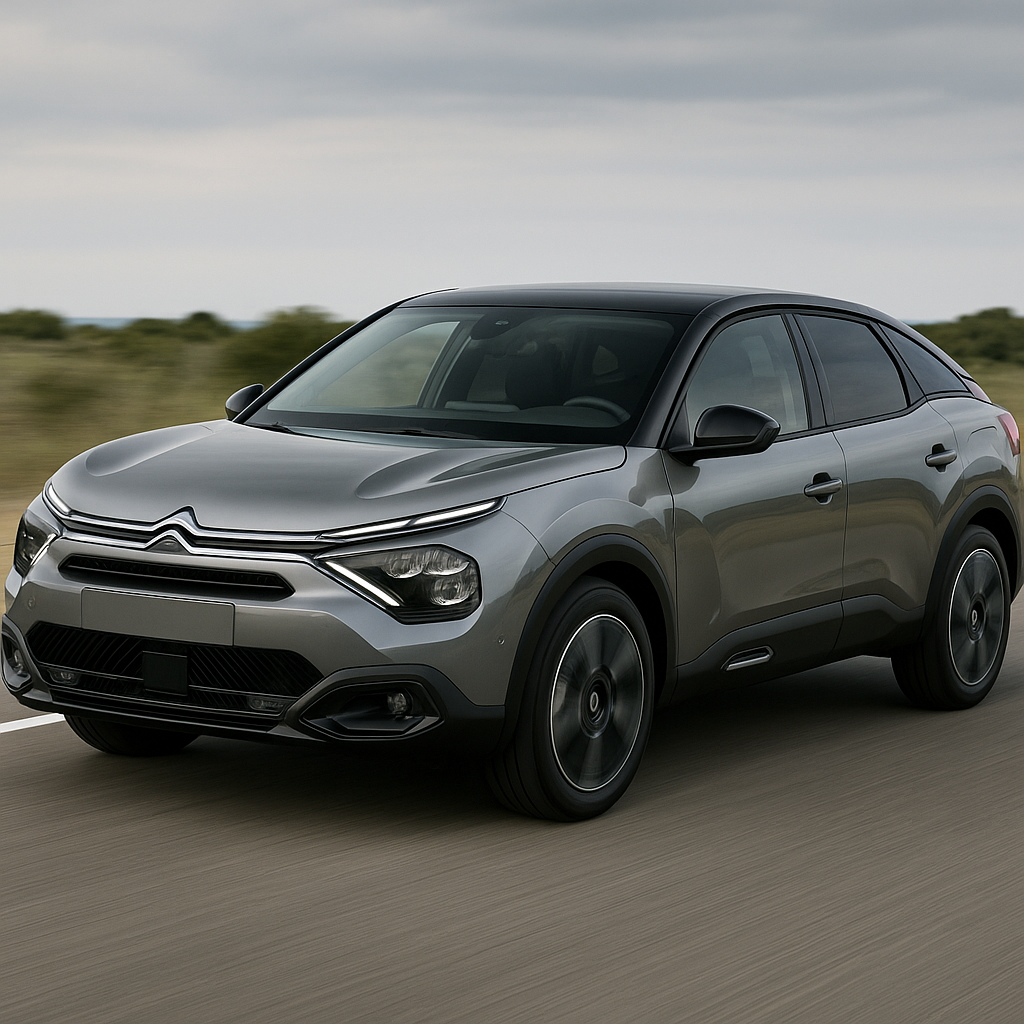 シトロエンC4マックス・ハイブリッドのブラックルーフ